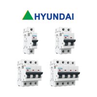 Cầu dao tự động (aptomat) MCB Hyundai HGD125 2P 100A