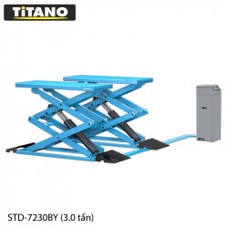 Cầu nâng cắt kéo nâng bụng ô tô TITANO 3.0S
