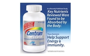 Vitamin tổng hợp cho người cao tuổi Centrum Silver Adults 50+ 285 viên