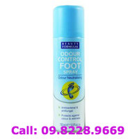 Chai xịt khử mùi chân Odour Control Foot Spray 150ml UK