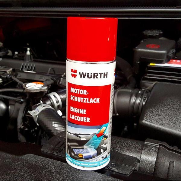 Chai xịt phục hồi và phủ bảo vệ khoang máy ô tô chuyên dụng Wurth WU-KM400