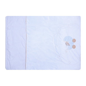 Chăn liền vỏ Flybyfly xanh biển