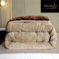 Chăn lông cừu Nicolas nhập khẩu Pháp 2m x 2.3m