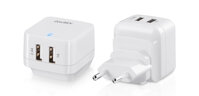 Chân sạc Dausen Dual Port USB Charger Kit 3.4A (EU) TR-RG523EU