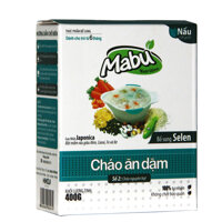 Cháo ăn dặm Mabu số 2 nguyên hạt (400g)