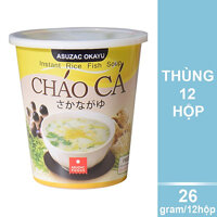 Cháo cá Asuzac thùng 12 ly x 36g