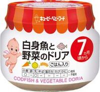 Cháo cá tuyết và rau củ Kewpie 7th 70g