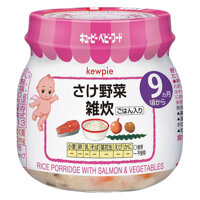 Cháo Kewpie vị cháo cá hồi rau củ 100g (9+)