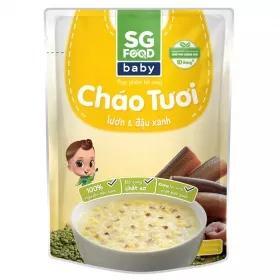 Cháo tươi Sài Gòn Food Baby lươn đậu xanh 240g