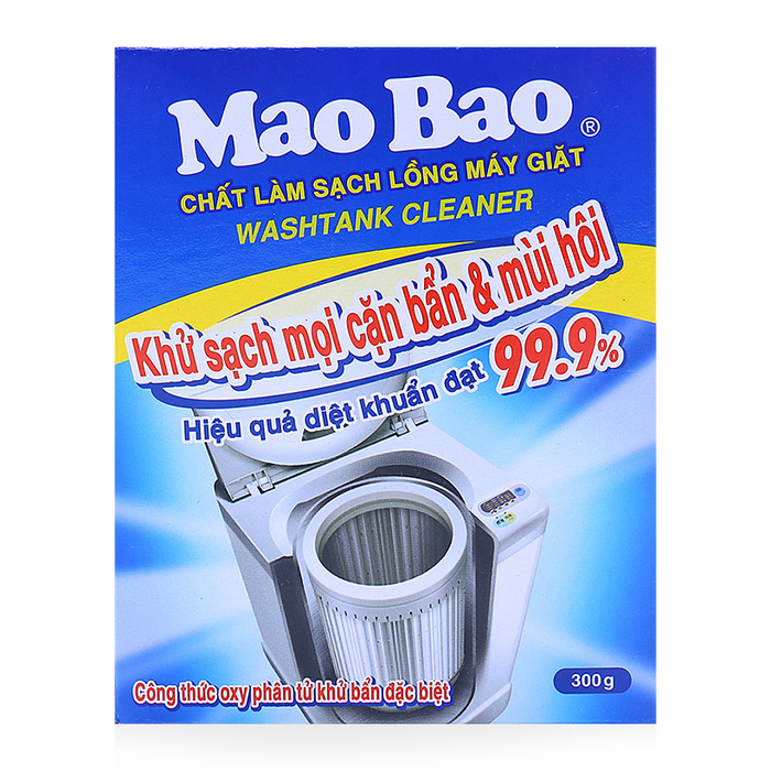 Chất làm sạch lồng máy giặt Mao Bao 300g