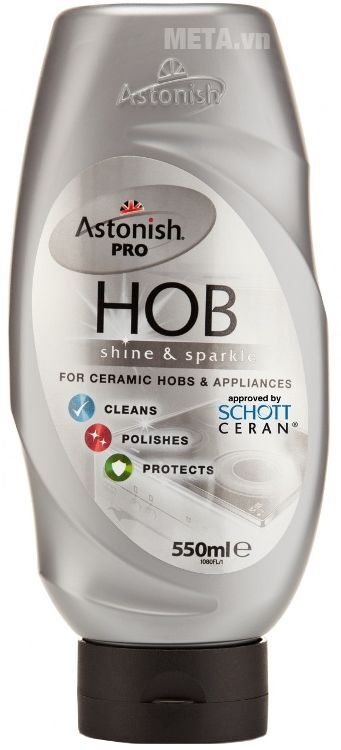 Chất tẩy rửa mặt bếp chuyên nghiệp Astonish Pro Hob C1085 - 550ml