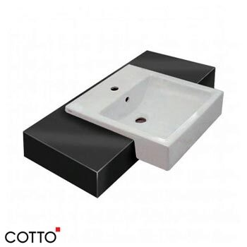 Chậu rửa bán âm bàn Cotto C02717