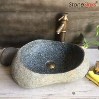 Chậu Lavabo đá cuội C-01