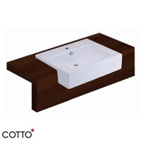 Chậu rửa bán âm bàn Cotto C0225