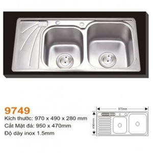 Chậu rửa bát AMTS - 9749
