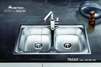 Chậu rửa bát Việt Mỹ 7843LK