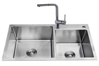 Chậu rửa chén Handmade 8545L, Inox 304