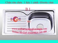 Chậu rửa chén Hwata 1 hộc B1