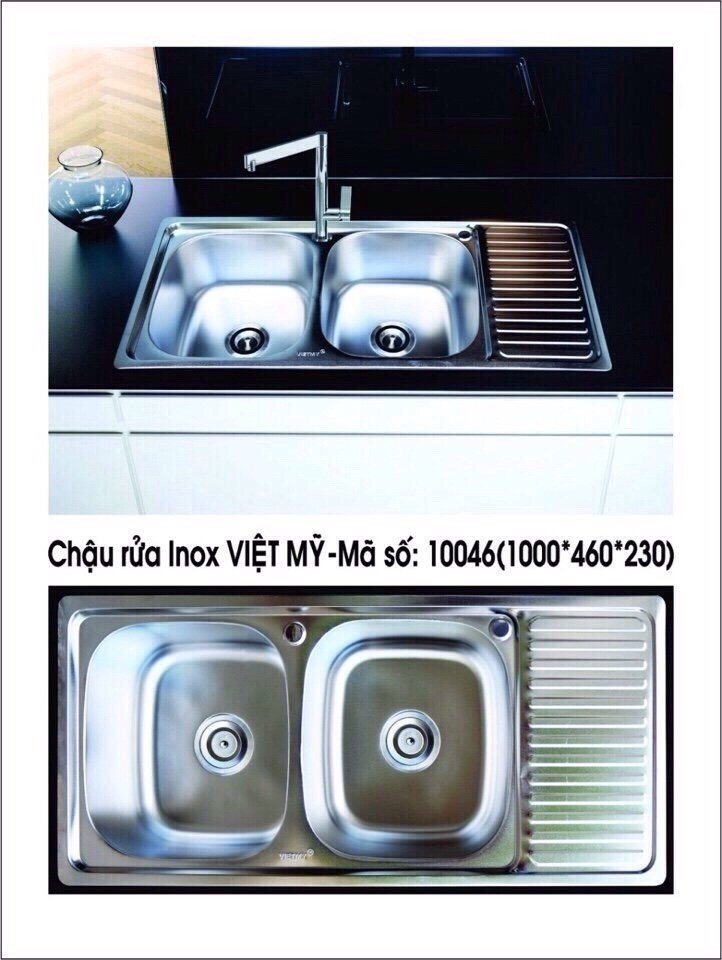 Chậu rửa chén Việt Mỹ 10046
