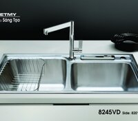 Chậu rửa chén Việt Mỹ inox H.8245E