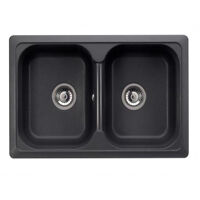 Chậu rửa đôi không bàn Nardi LIL 86 2