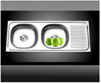 Chậu rửa Inox Toàn Mỹ AS 2-1