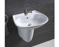 Chậu rửa lavabo chân lửng Keli KPL-179