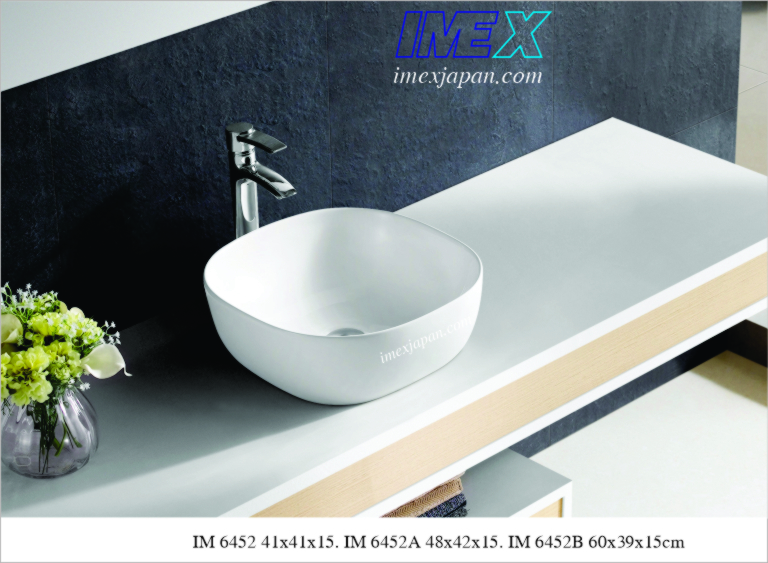 Chậu rửa lavabo đặt bàn Imex IM 6452