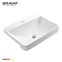 Chậu rửa mặt Bravat C22377W-1-ENG