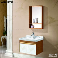Chậu tủ liền gương Archyo 102T-72