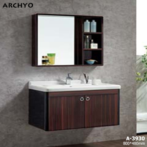 Chậu tủ liền gương ARCHYO A-3930 (800*480mm)