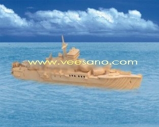 Bộ ghép hình 3D Chiến hạm Veesano VB-08