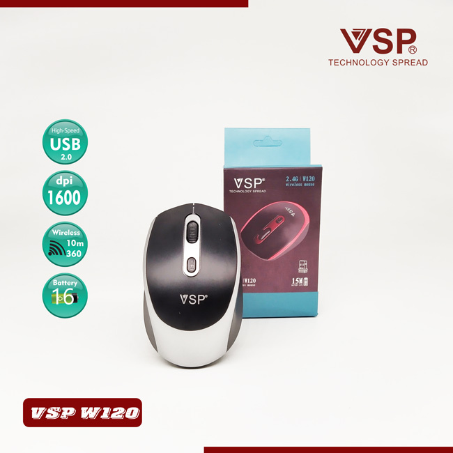 Chuột máy tính - Mouse VSP W120