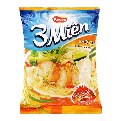 Phở gà ăn liền 3 Miền Reeva gói 60g 