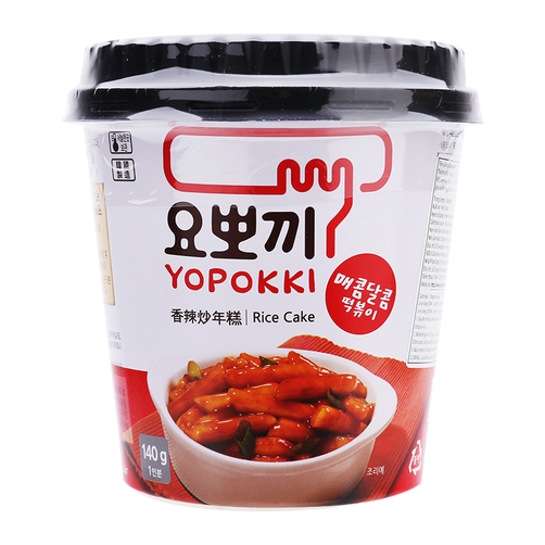 Bánh gạo Topokki cay ngọt Young Poong hộp 140g 