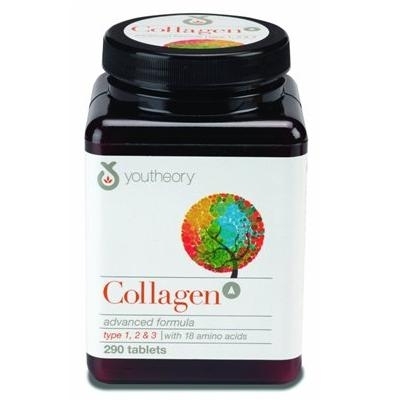 Viên uống đẹp da Youtheory Collagen Advanced Type 1,2 & 3 290 viên