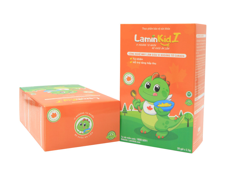 Cốm bổ sung vi khoáng và vitamin Laminkid I hộp 20 gói