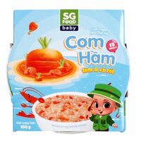 Cơm hầm tôm và cà rốt SG Food 150g