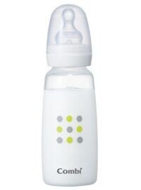 Bình sữa nhựa nhựa cổ rộng Combi 81070 - 240ml