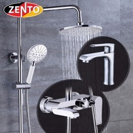 Combo sen cây & vòi lavabo Crystal series Zento KM119