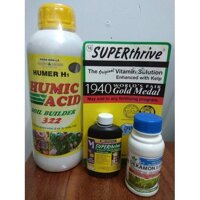 Combo siêu kích rễ Acid humic 1 LÍT + superthrive 60ML +dekamon 100ML