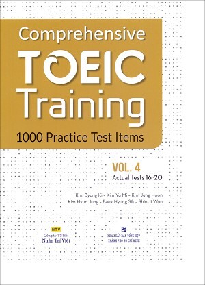 Comprehensive Toeic Training 1000 Practice Test Items Vol 4 - Kèm CD