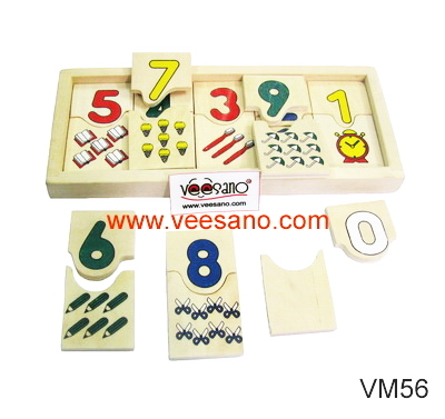 Con số & đồ dùng của bé Veesano VM56