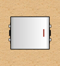 Công tắc 1 chiều cỡ trung có đèn báo Sino SCS/NM