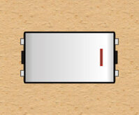 Công tắc 2 chiều cỡ nhỏ có đèn báo Sino SCM/NS