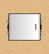 Công tắc 2 chiều cỡ trung có đèn báo Sino SCM/NM