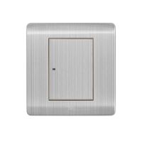 Công tắc LED đơn 2 chiều Artdna A66S-BK1B