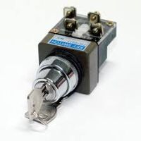 Công tắc xoay phi 25 2 vị trí có chìa khóa CR-2511-1