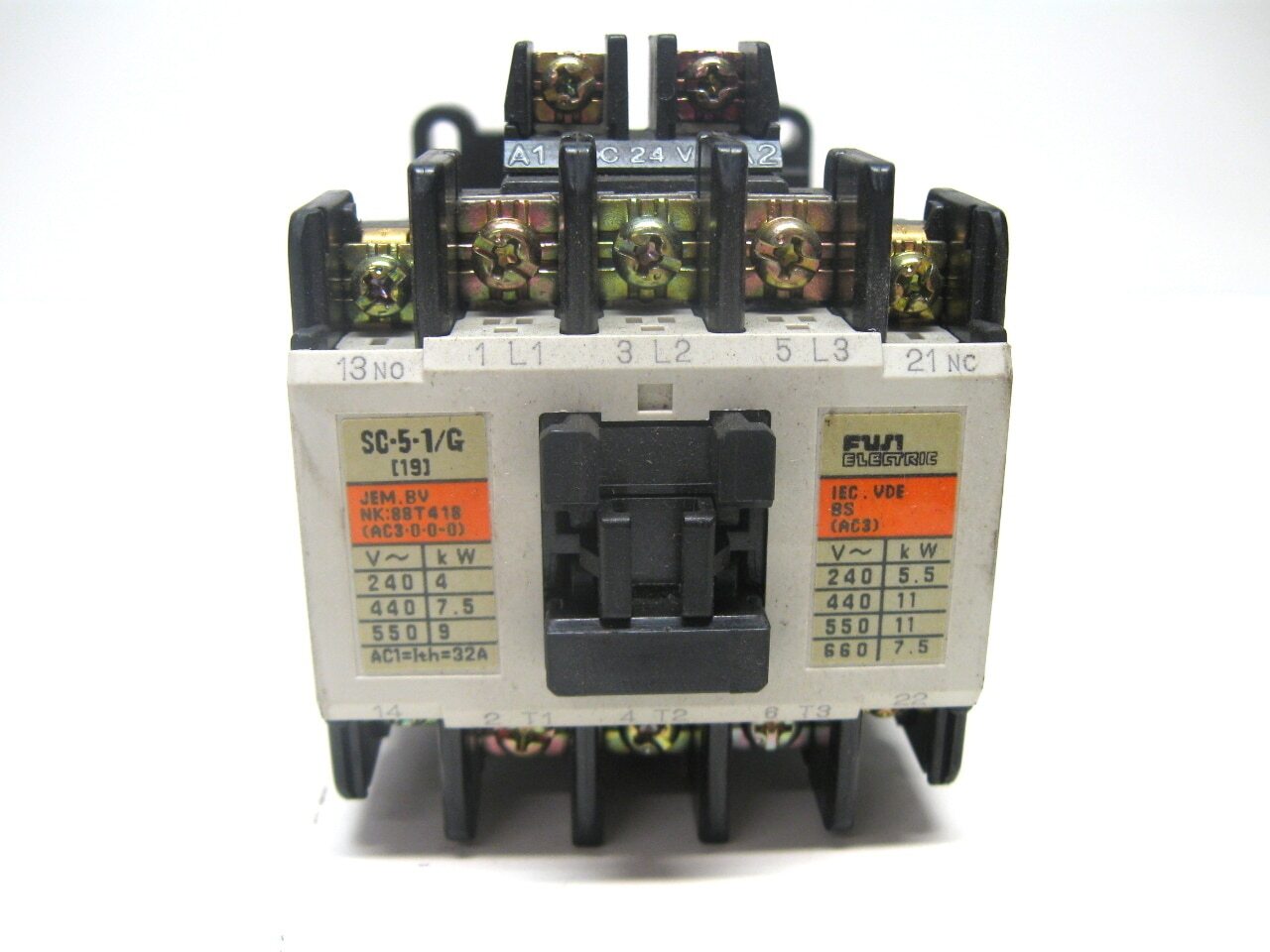 Contactor Fuji SC-5-1/G 22A