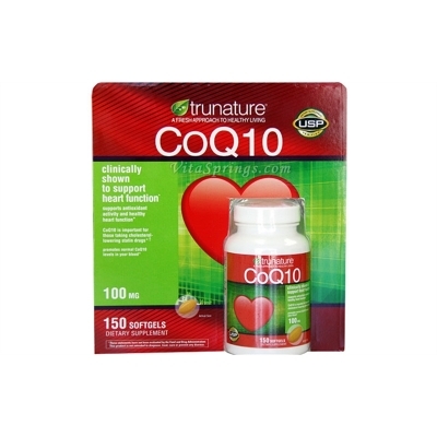 Thuốc bổ tim CoQ10 Trunature 100 mg 150 viên